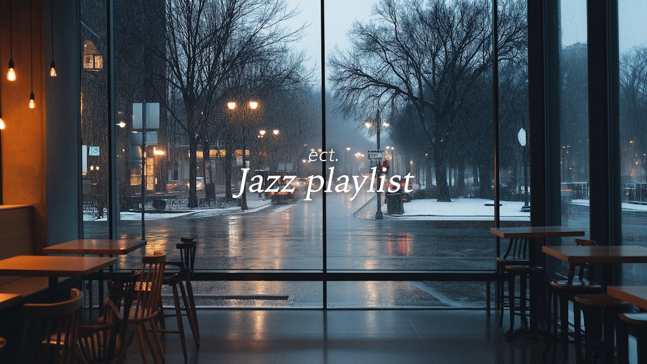 [playlist] 눈 오는 날, 카페에서 즐기는 재즈 음악☕️ | Relaxing Jazz Music