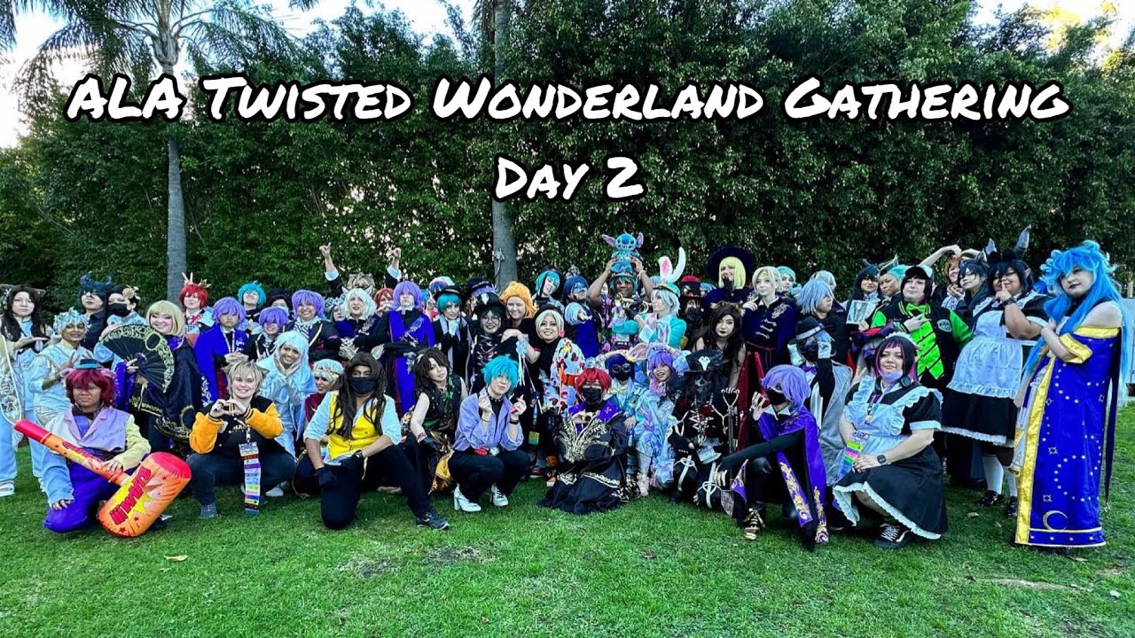 ALA 2024 Day 2 Twisted Wonderland Gathering￼