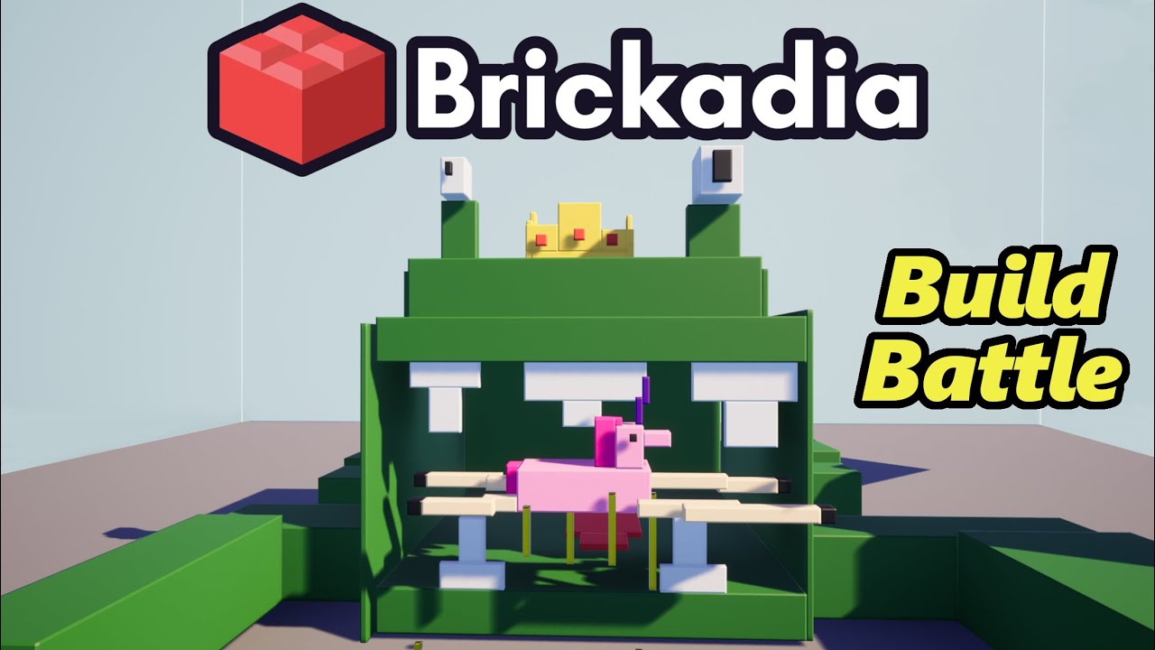 MONSTER/CREATURE Build Battle! feat. SaturnSol14 and FredMeansPeace! - Brickadia