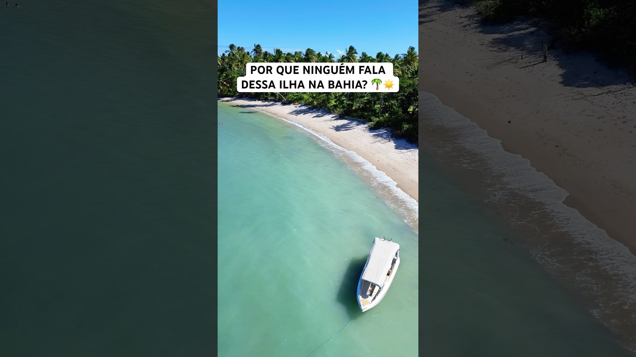Já ouviu falar na Ilha de Boipeba, na Bahia? Pertinho de Morro de São Paulo 