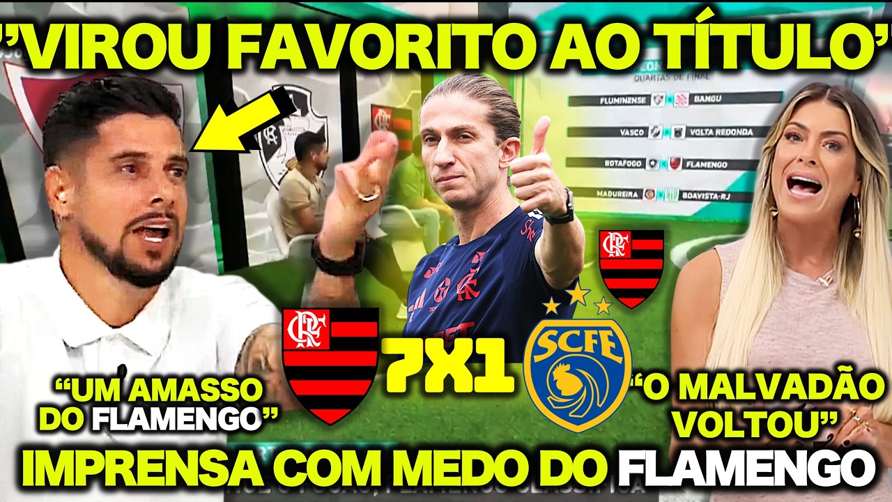“O FLAMENGO MALVADÃO VOLTOU ! É FAVORITO AO TÍTULO!” IMPRENSA COM MEDO DO FLAMENGO