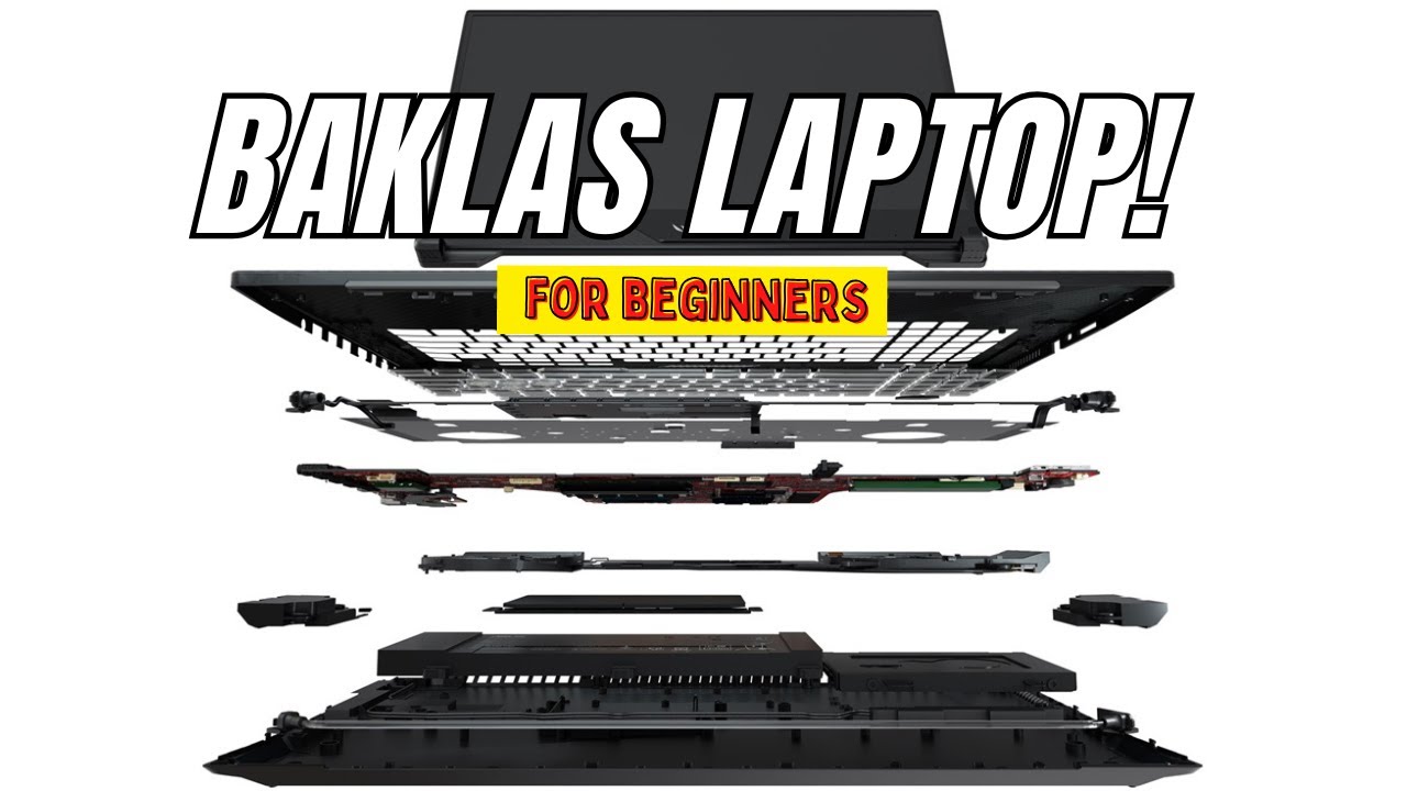 Paano Magbaklas ng Laptop?