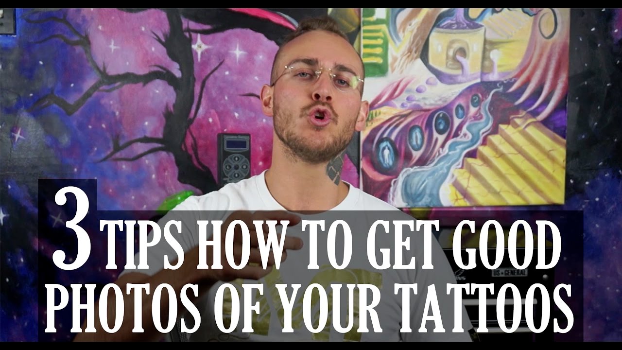 How To Photograph Great Photos Of Your tattoos with Tattoo Mentor Dax