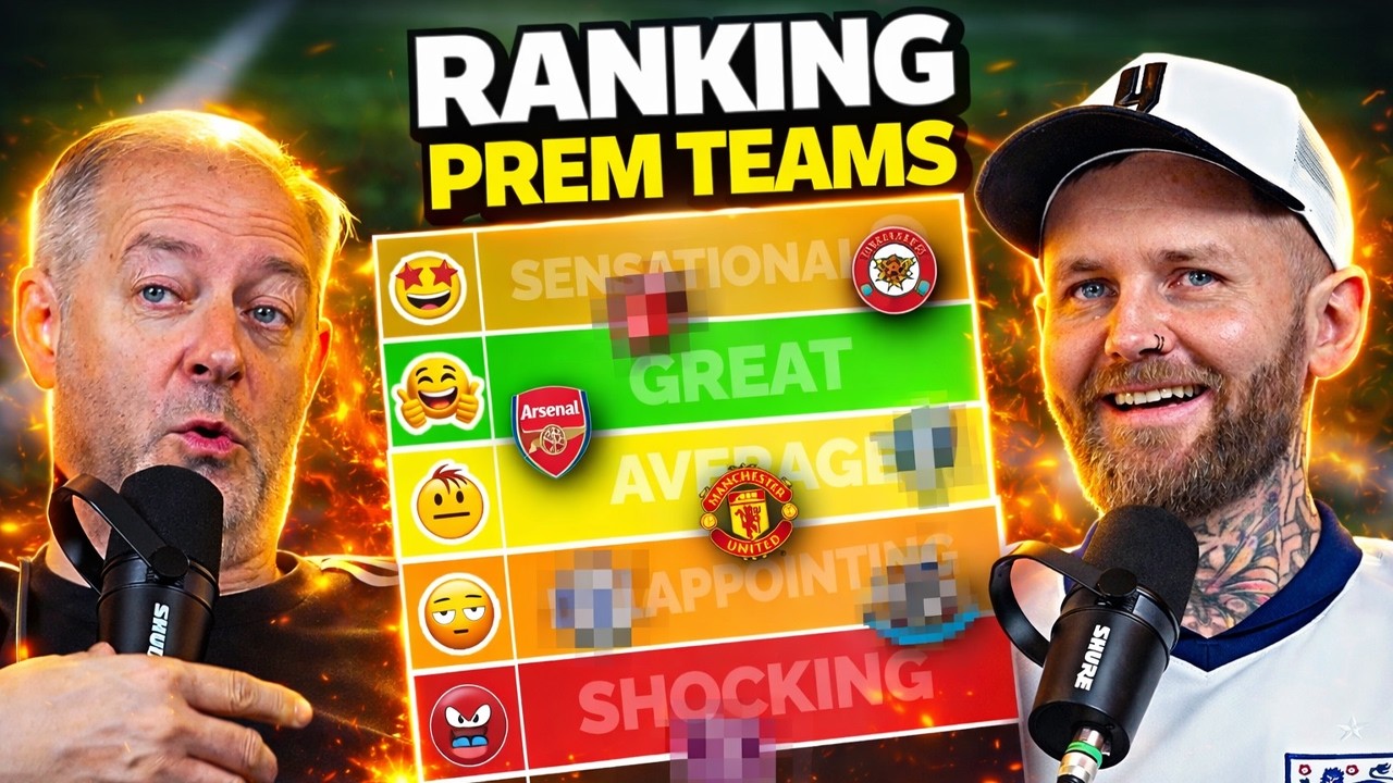 We Ranked EVERY Premier League Team&hellip; and It Got HEATED 😬🔥 | WL Football Podcast