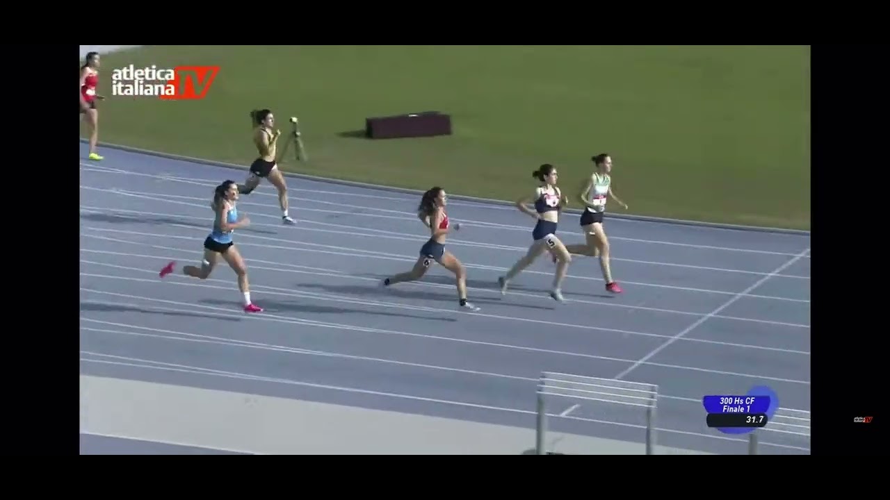 Campionati italiani atletica leggera 2023 - 300m hs - cat. cadette