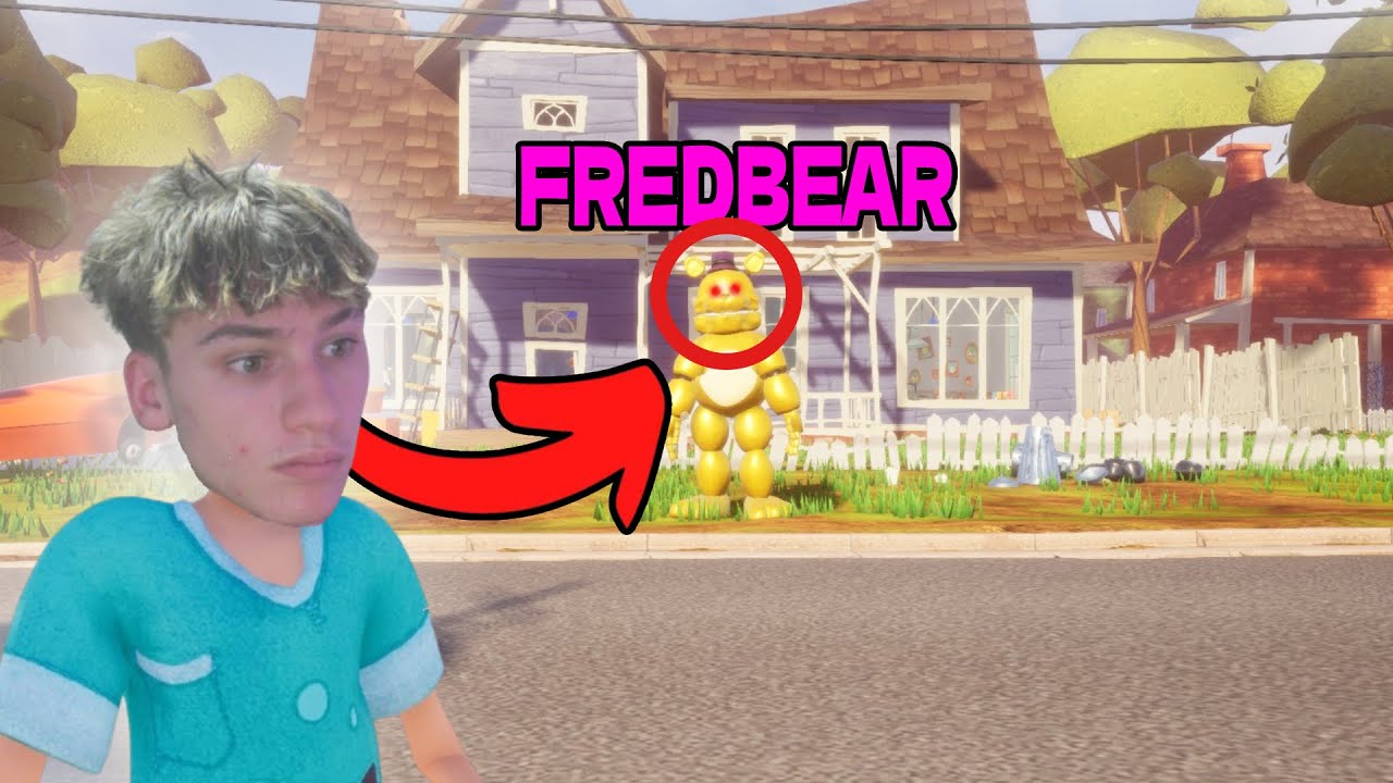 Fredbear el Demente | Hello Neighbor