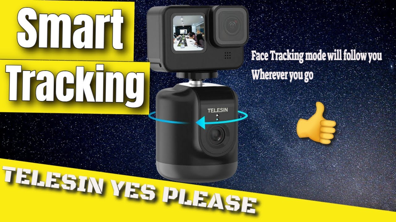 #telesin  Smart Tracking (Does it Work)? How to film yourself.