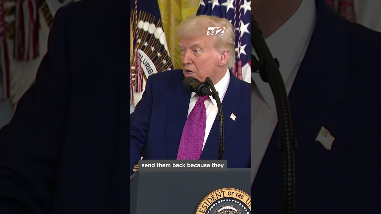 President Donald Trump rejects deporting all farm and hotel workers, pushes for common sense