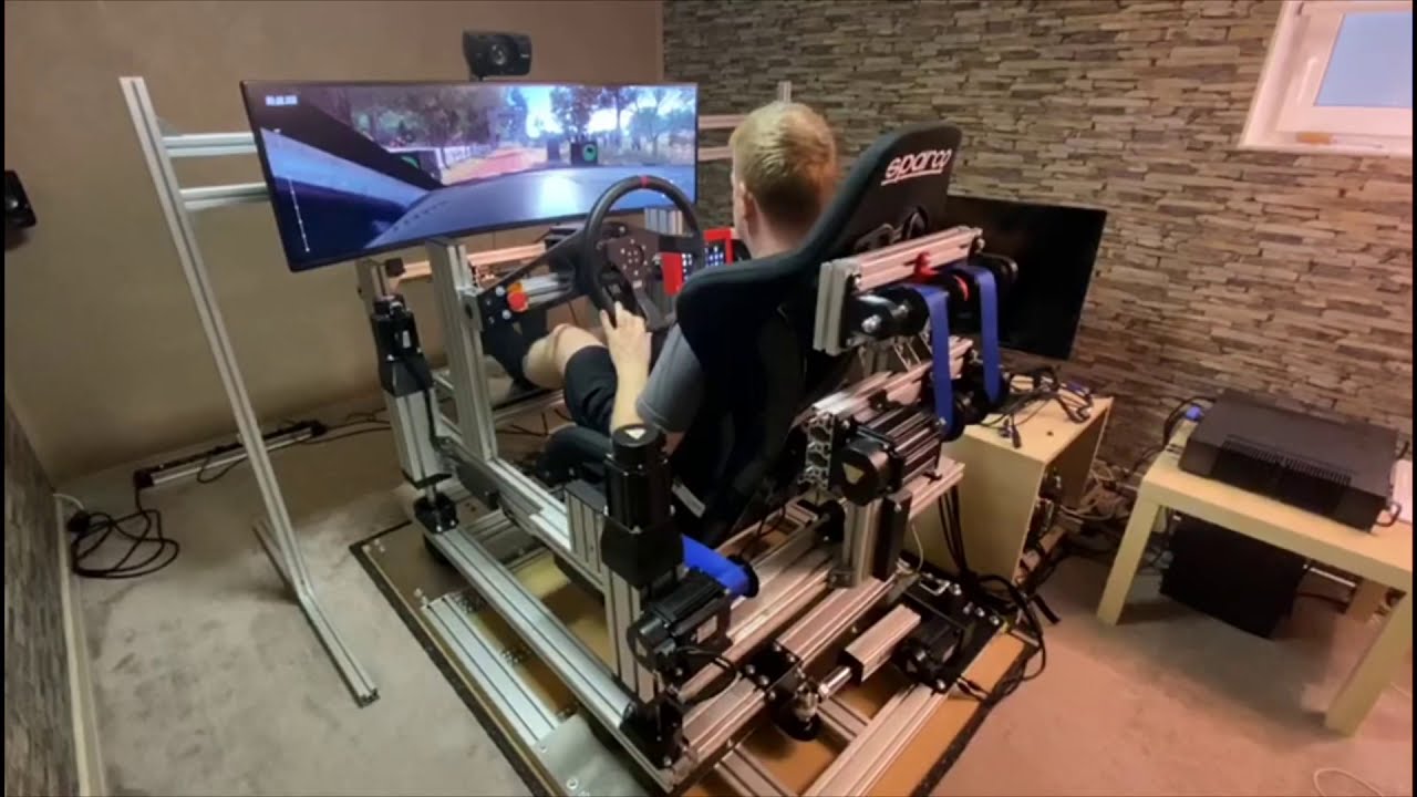 My new Traction Loss Update and some impressions - High End Simracing Simulator