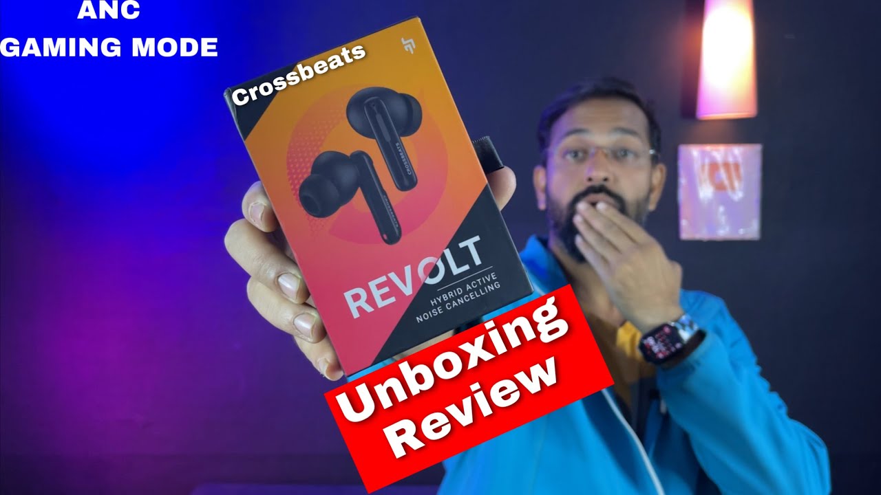 Crossbeats Revolt TWS | ANC Mode | Game Mode | Budget Friendly