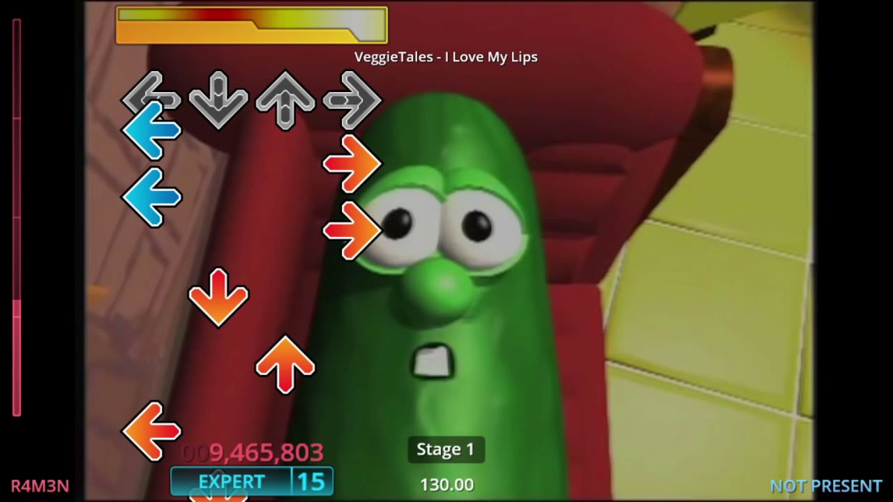 I was challenged to make this song in StepMania