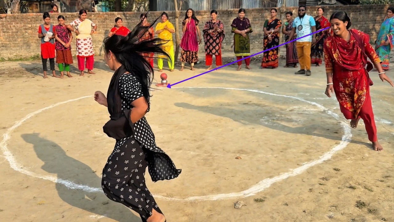 বলে টাচ করে অপর প্রতিযোগীকে ছুতে পারলেই ফাইনালে খেলার সুযোগ | পুরস্কার পেয়ে আনন্দিত মেয়েরা