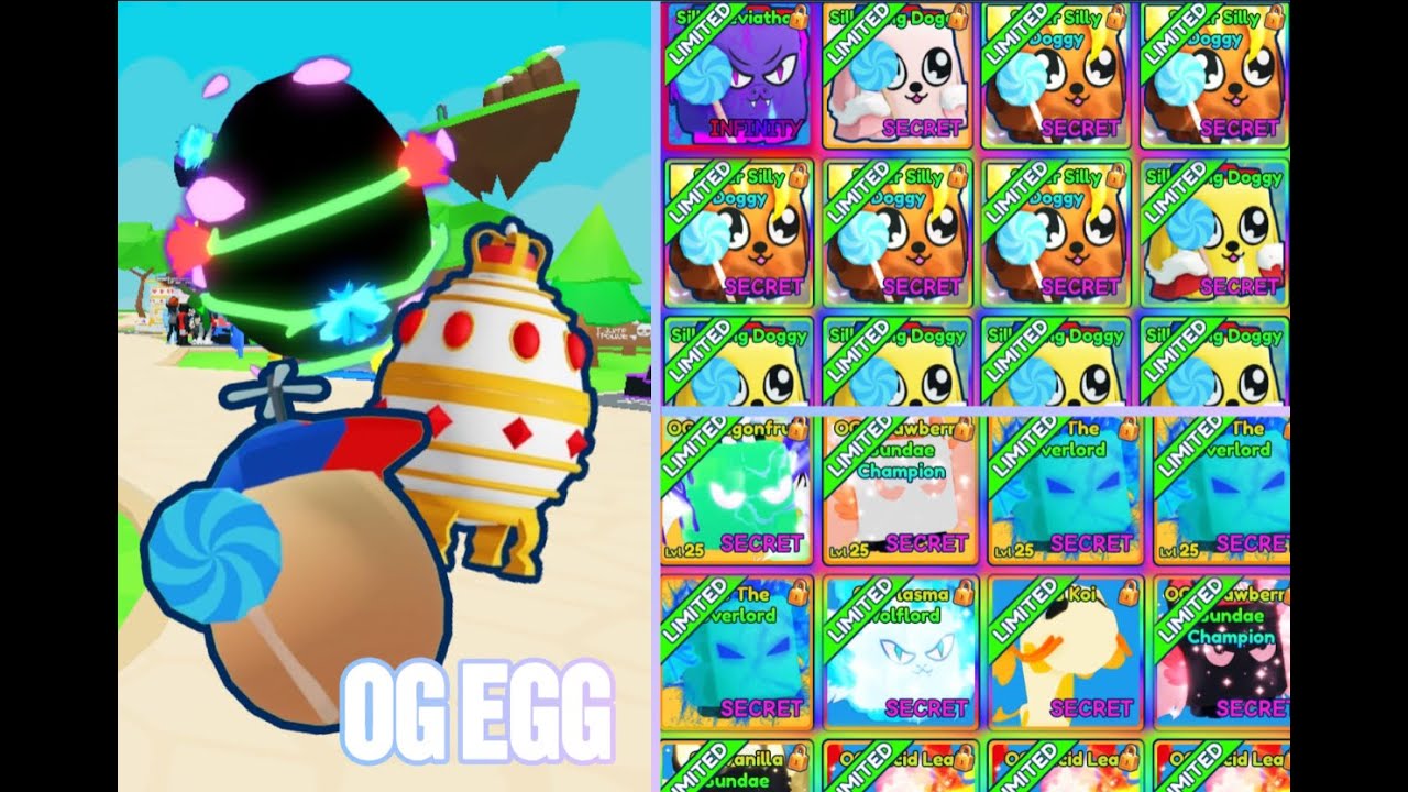 I got an INFINITY SECRET in the newest OG EVENT & SILLY EGG in BGSI!!