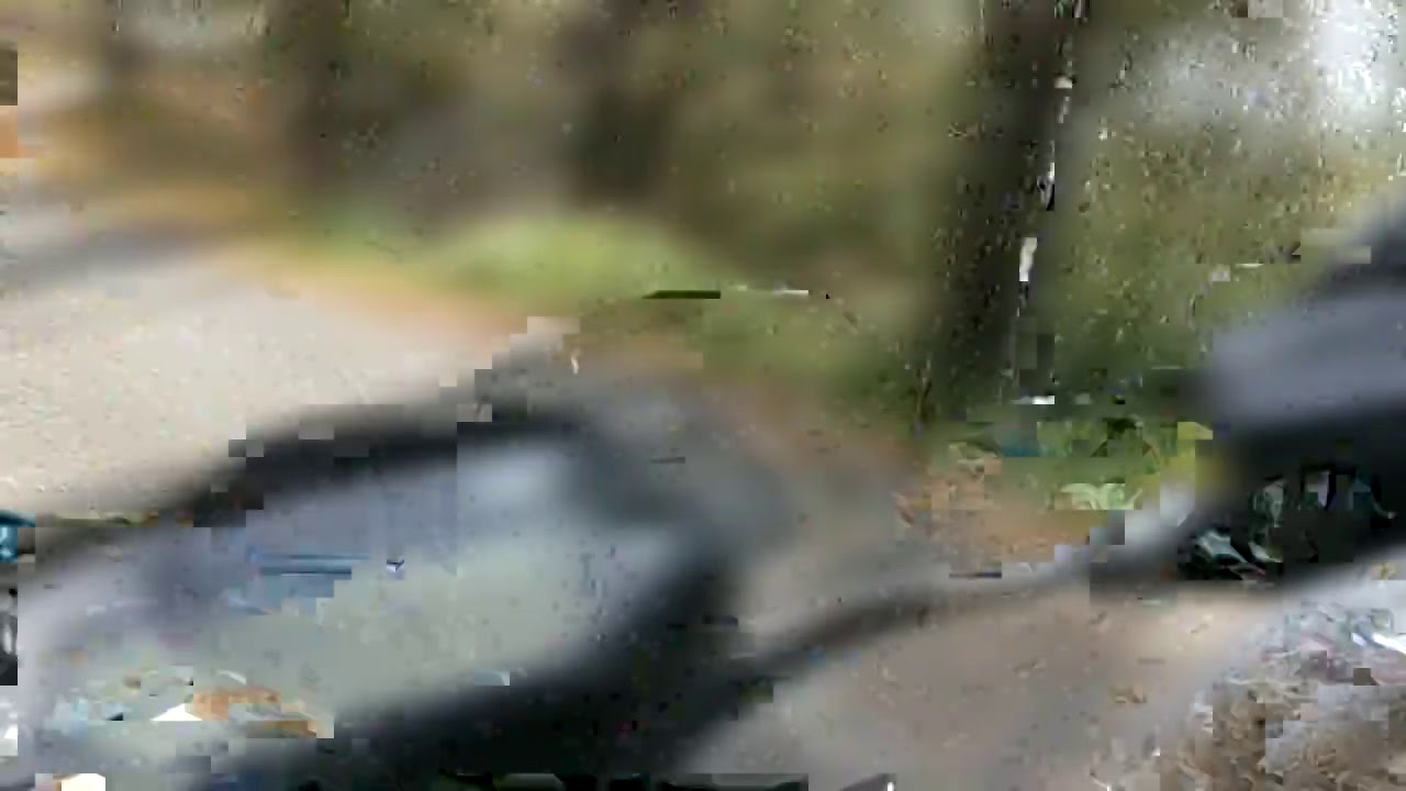 Bike ride in kullu mountain road