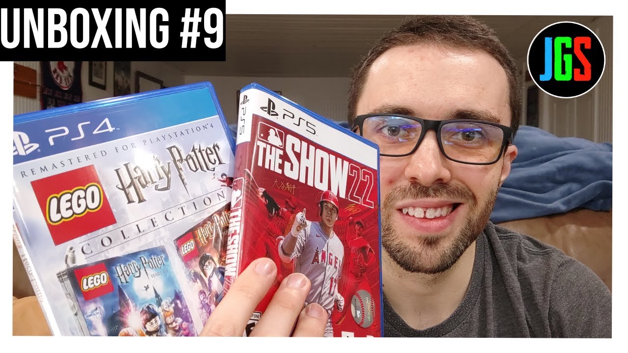 MLB The Show 22 (PS5) and LEGO Harry Potter Collection (PS4) Unboxing Video #9