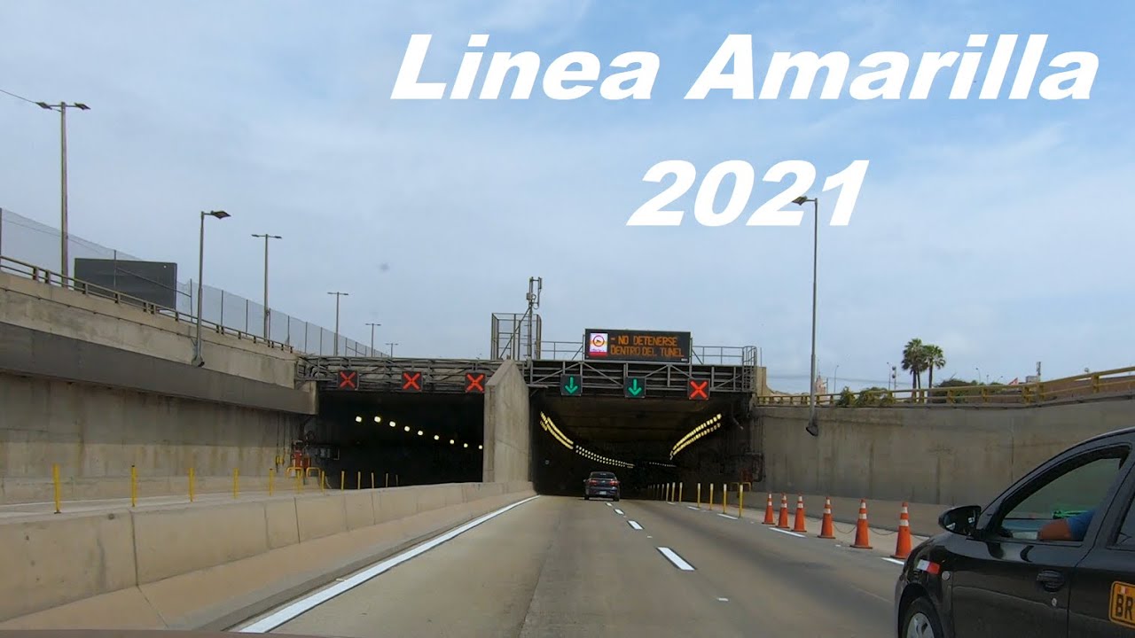 Toda la Vía Expresa Linea Amarilla - Diciembre 2021 - Lima Peru