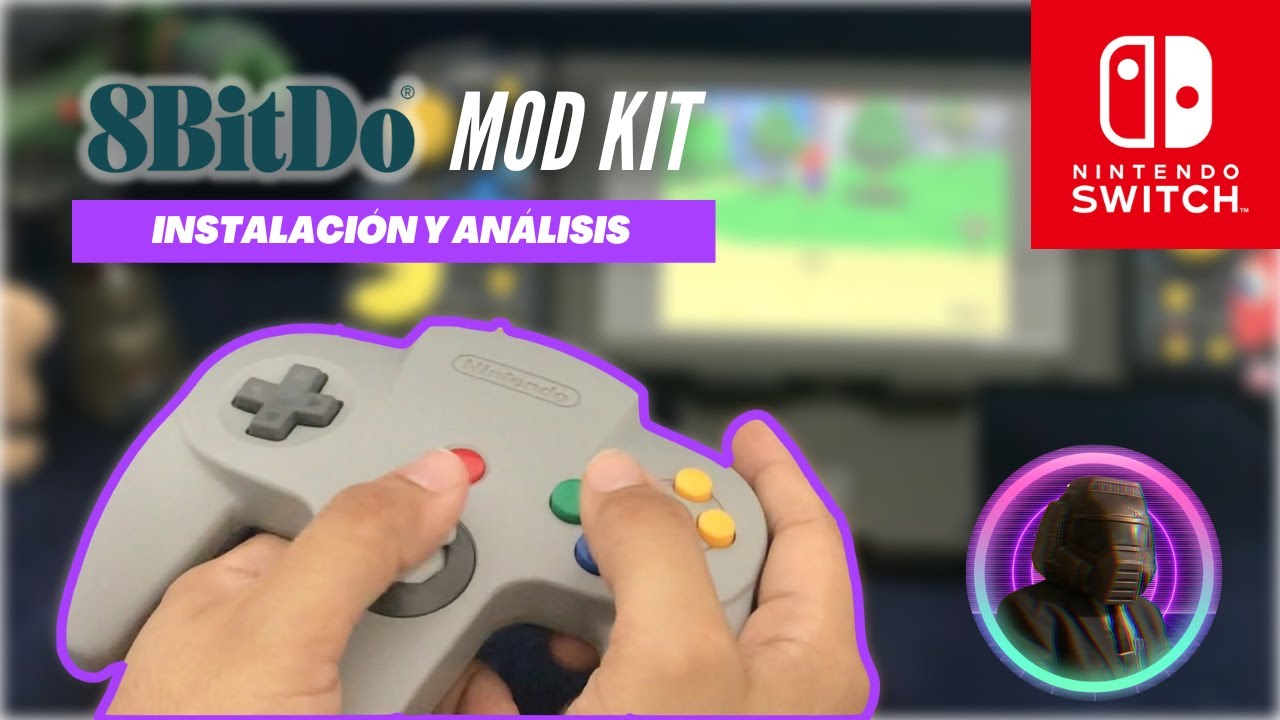 ¿Cómo usar tu control de N64 en Switch? Tutorial 8Bitdo Mod Kit