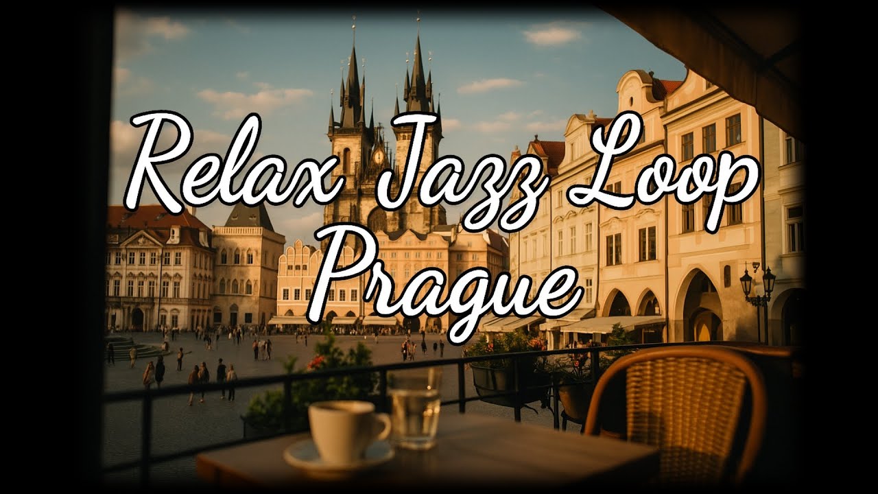 Relaxing Jazz in Prague &ndash; Old Town Square | 2 Hour Jazz Loop for Study, Work, Chill