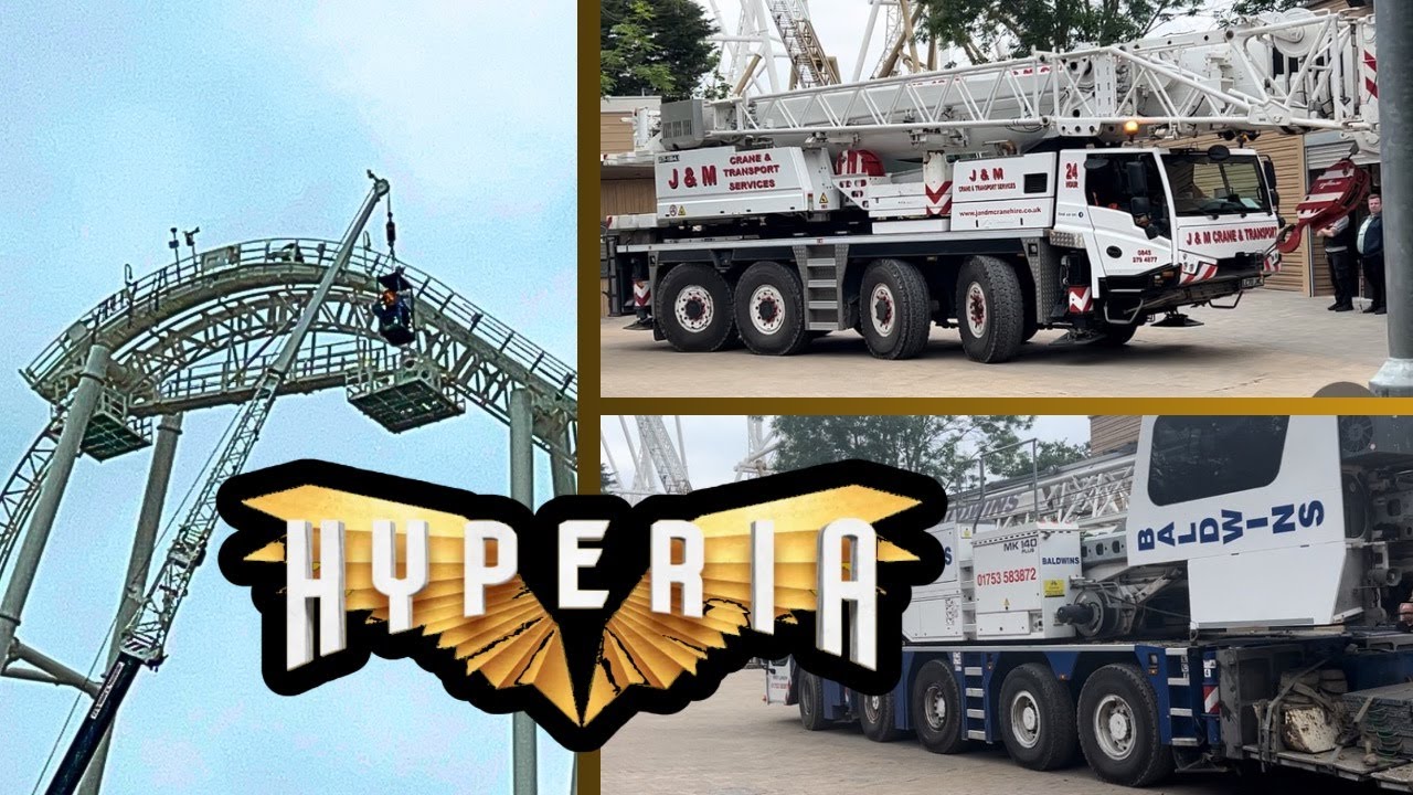 Hyperia GETTING FIXED update vlog | Thorpe park 3rd June