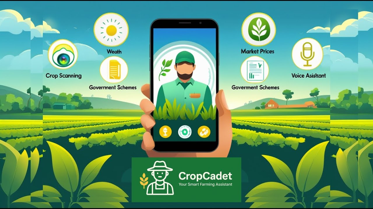 CropCadet | AI Powered Smart Farming Assistant | @jishanahmedarshaikh @ombhojane |