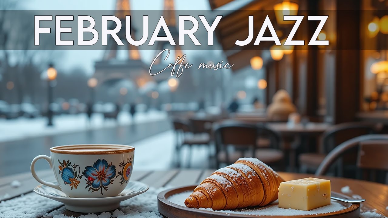 Morning Winter Jazz ☕❄️ February Jazz Coffee Music & Bossa Nova instrumental for Positive Mood