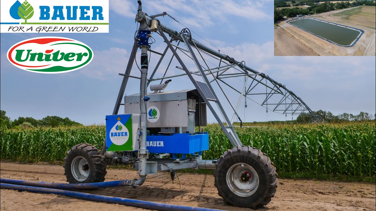 Öntözésfejlesztés az Univer-Agro Kft.-nél 💦 8db öntözőrendszert telepített a Bauer Hungária csapata😉