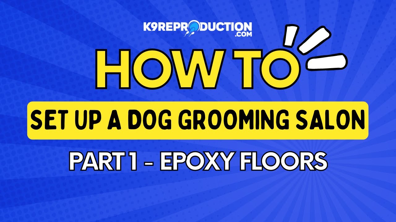 Building a Dog Grooming Salon: Part 1 - Epoxy Floor Installation!
