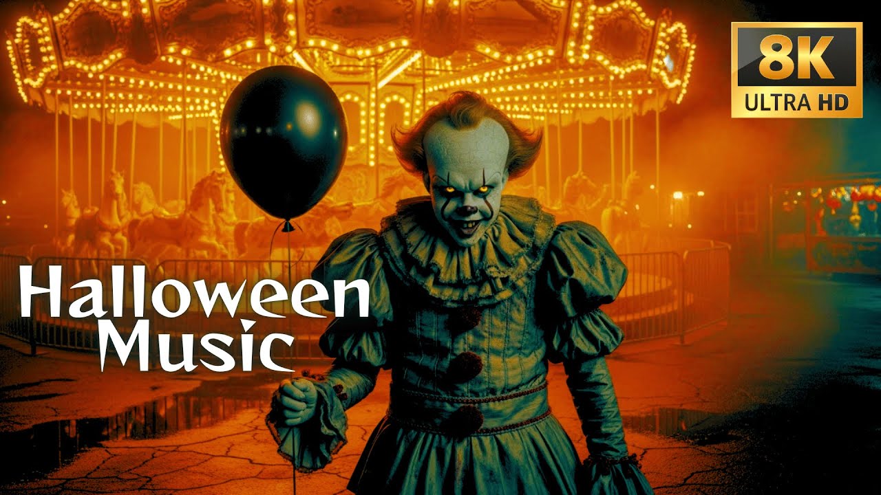 Halloween 2025 🎃 Haunted Pumpkin Village 👻 Relaxing Spooky Background Music for Calm Sleep Time