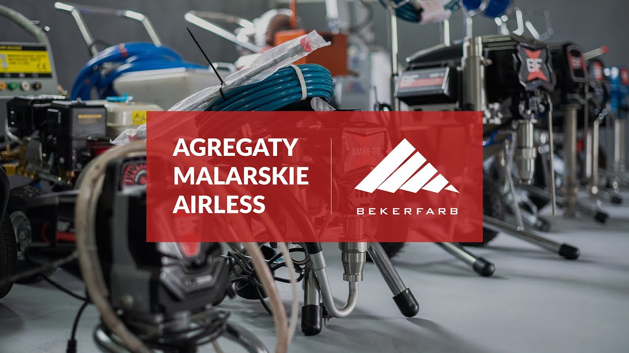 Agregaty Malarskie Airless Bekerfarb | Sprzedaż, Wynajem, Assistance, Akcesoria, Serwis