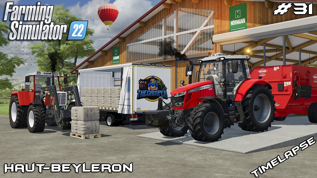 Кормление ЖИВОТНЫХ и продажа ШЕРСТИ | Животные на О-Бейлероне | Farming Simulator 22 | Эпизод 31