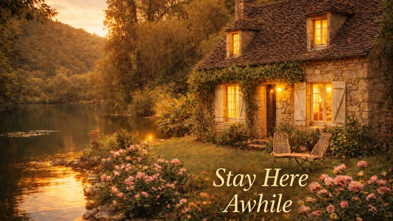 Inside a Cozy Stone Cottage by the Lake | Full House Tour