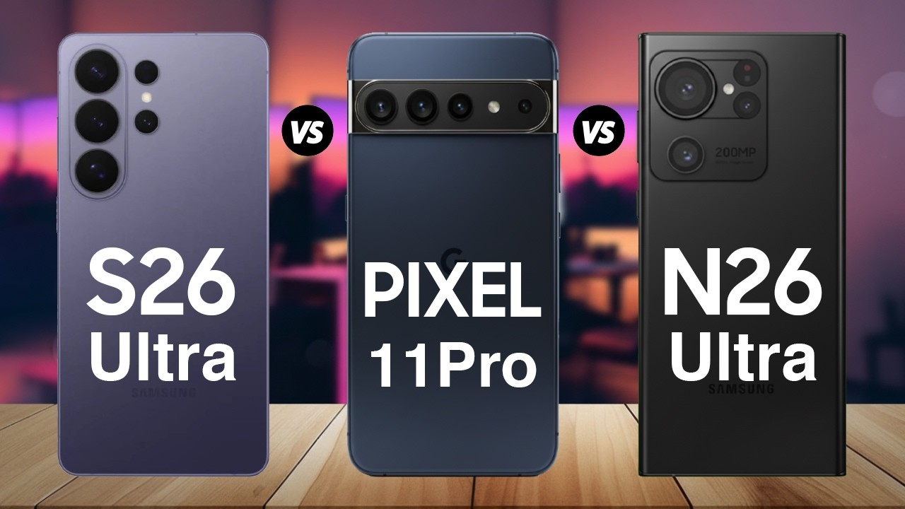 Samsung S26 Ultra vs Google Pixel 11 Pro vs Samsung Note 26 Ultra &ndash; Which One Wins?