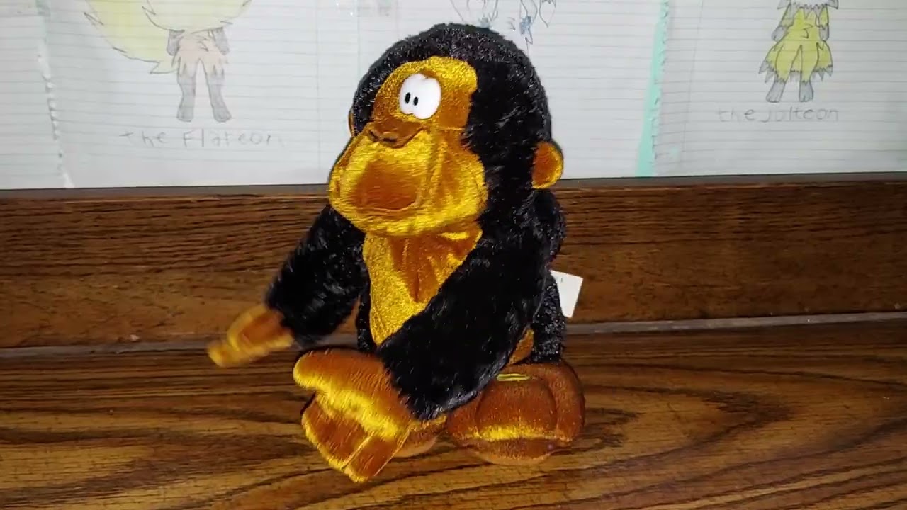 Gemmy animated Funky Monkeys: Black/Brown "I Like To Move It"