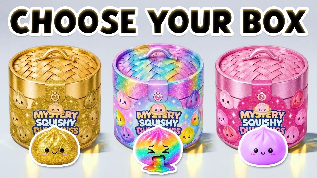 Choose Your Gift ~ SQUISHY DUMPLING Edition! 😍🎁✨