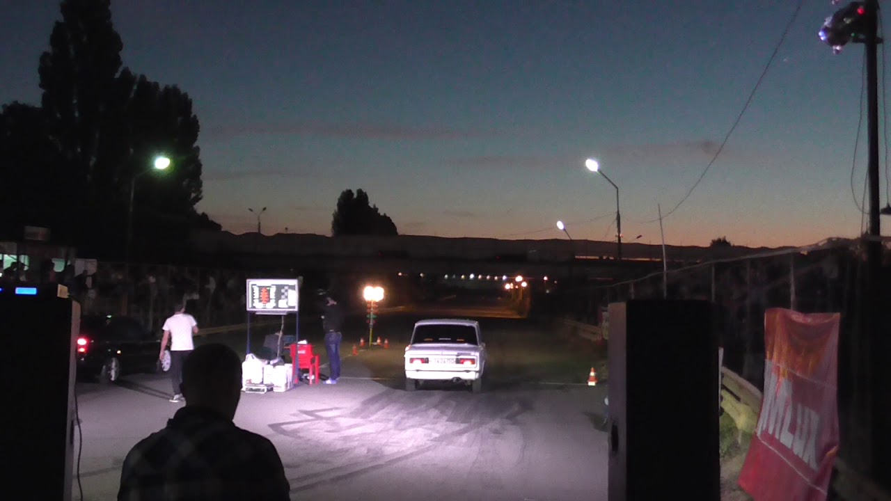 ВАЗ 2106 Drag Racing, 402 метра - 14,77 секунд, Тазы Валят