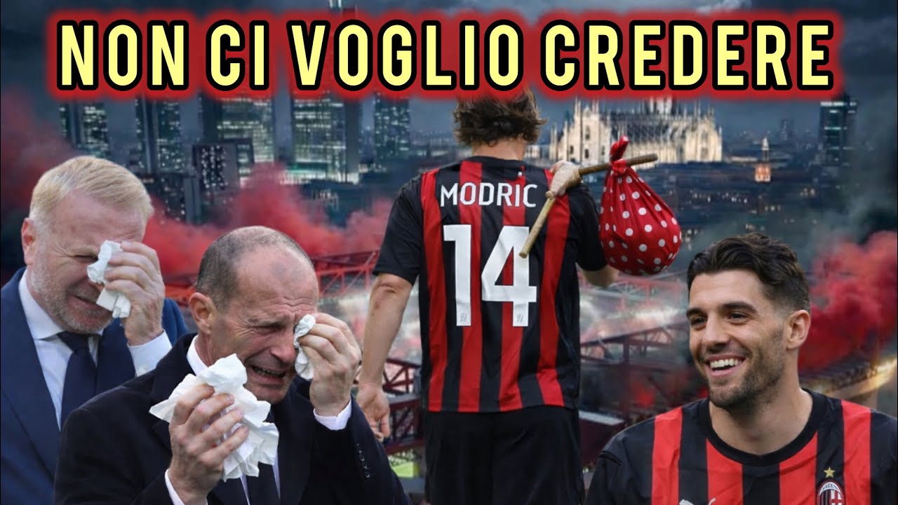 MODRIC NOOOOOOOO!!!! CHE SUCCEDE?! GIA' TUTTO DECISO!?