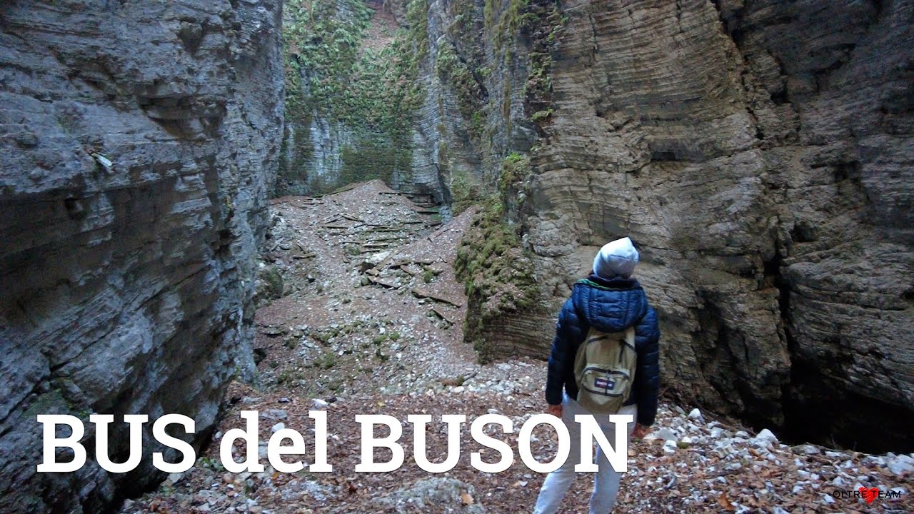 Forra Bus del Buson dalle Case Bortot con inizio sentiero CAI 501 (Dolomiti Belluno)