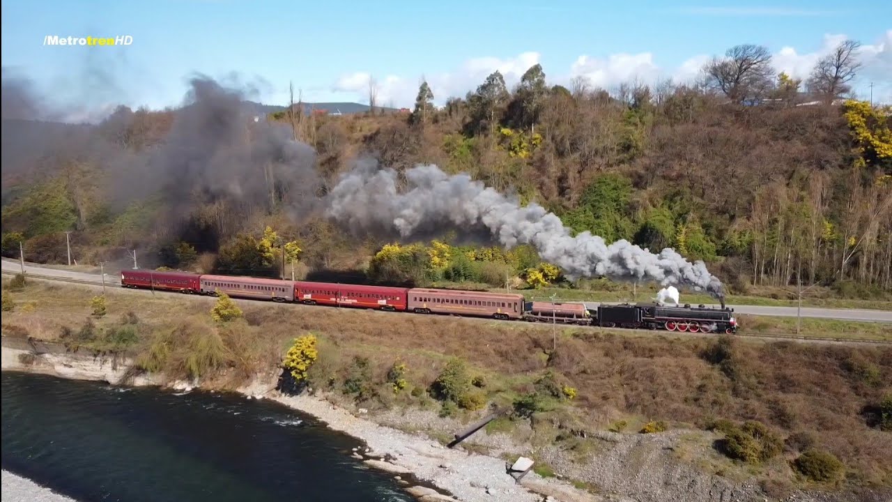Tren de la Araucanía Temuco - Victoria, septiembre 2024