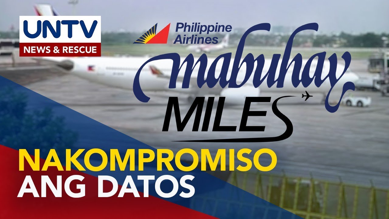 Impormasyon ng ilang Mabuhay Miles members ng PAL, nakompromiso sa cyber attack