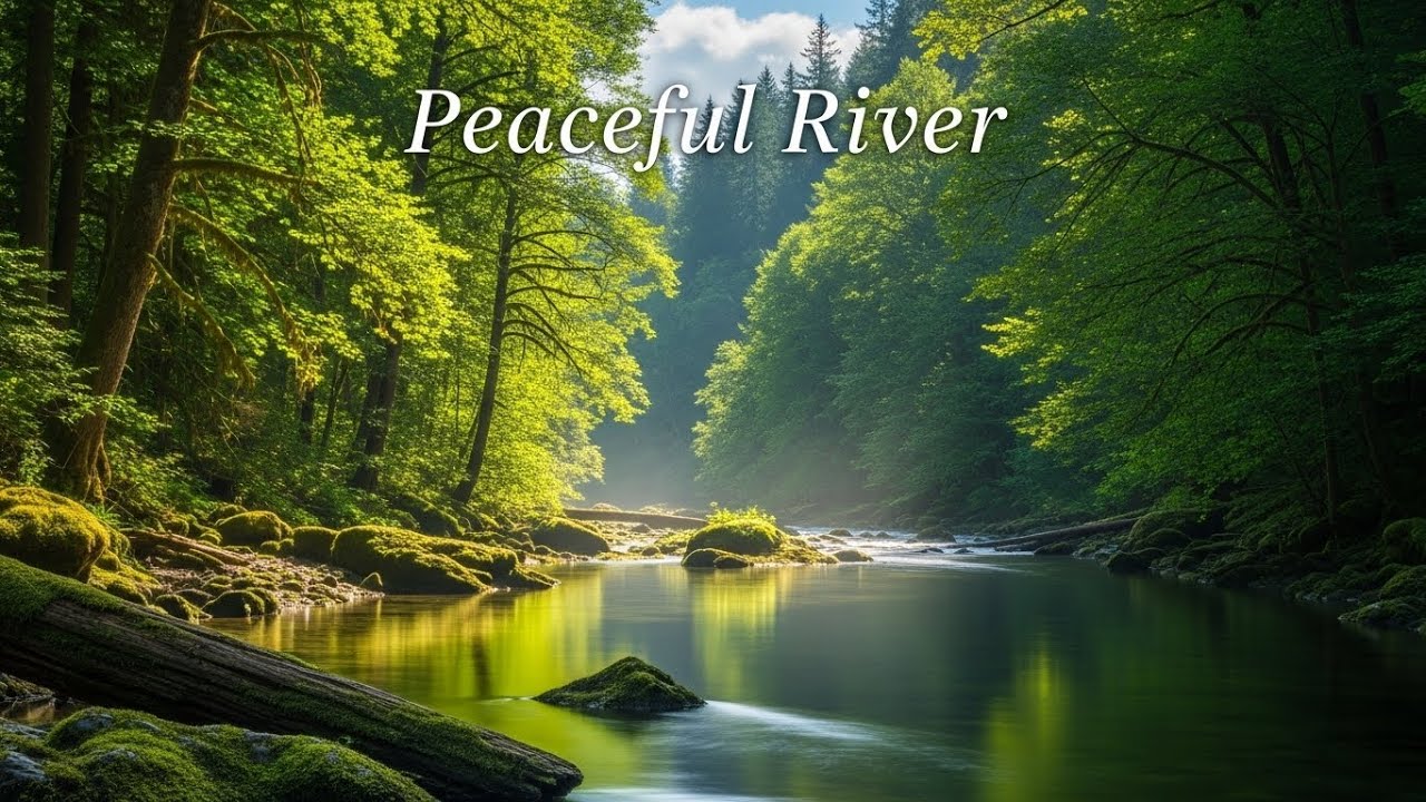 Peaceful River Flow 🌿 Calm Natural Ambience for Focus, Study, and Deep Rest #1301