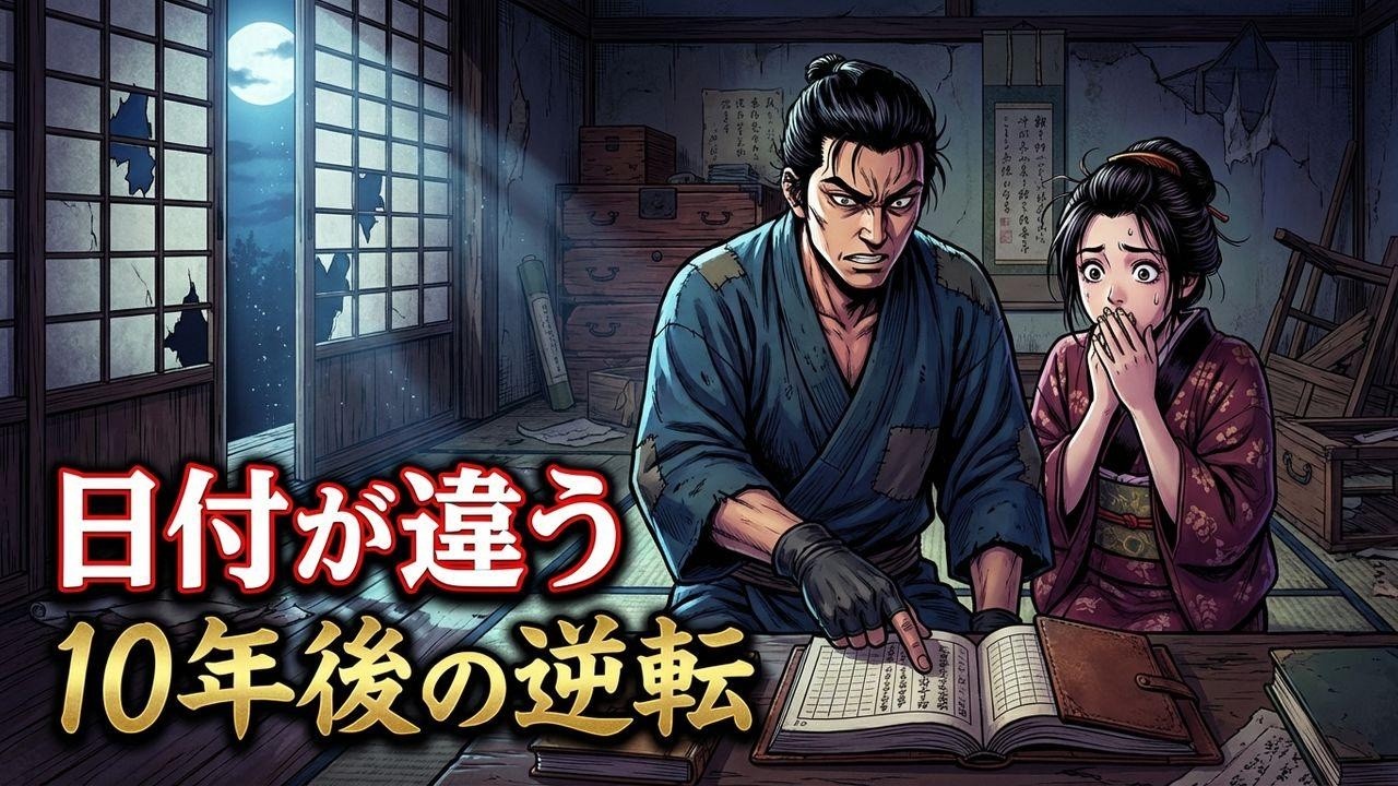 「日付が違う」雇われ人の一言で運命激変…没落武家の10年逆転劇