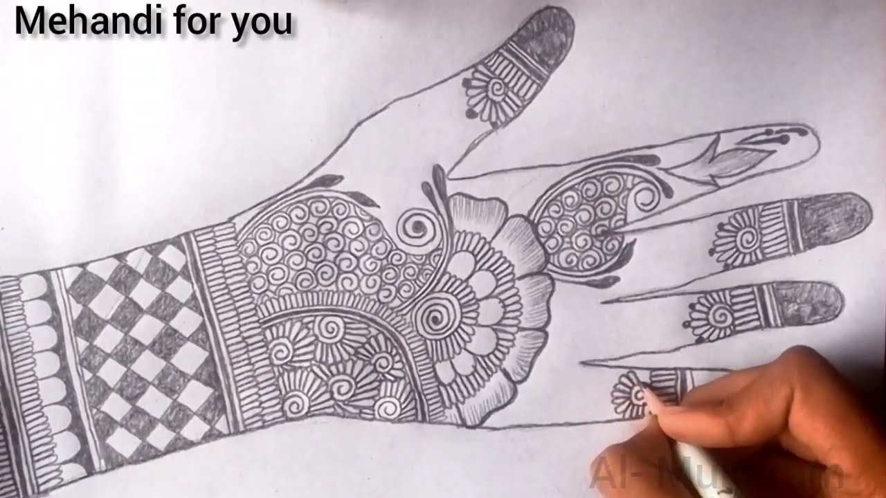 ❤️🔥New back hand Mehandi design | floral Mehandi design for back hand | pencil Mehandi design 