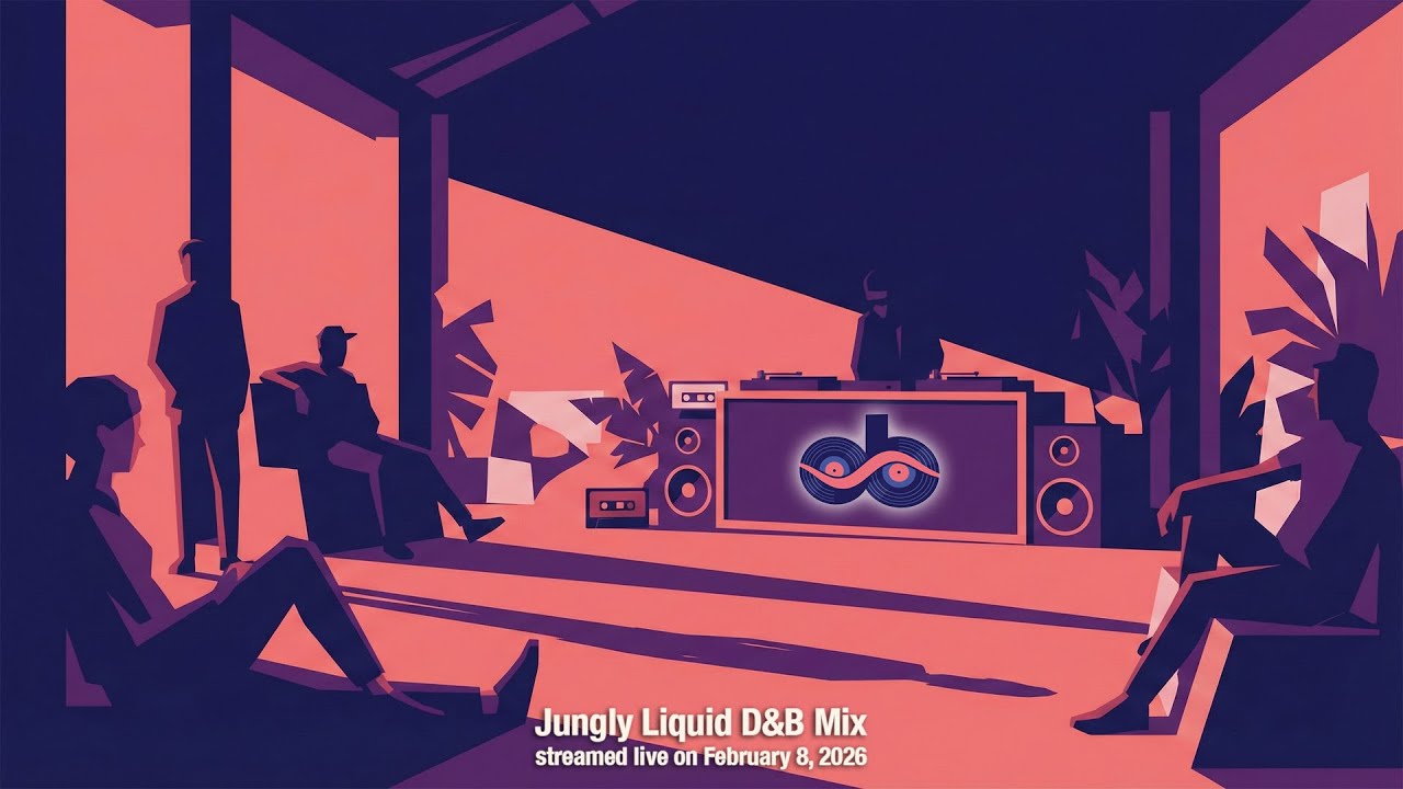 Jungly Liquid Drum & Bass DJ Mix (Streamed on February 8, 2026)