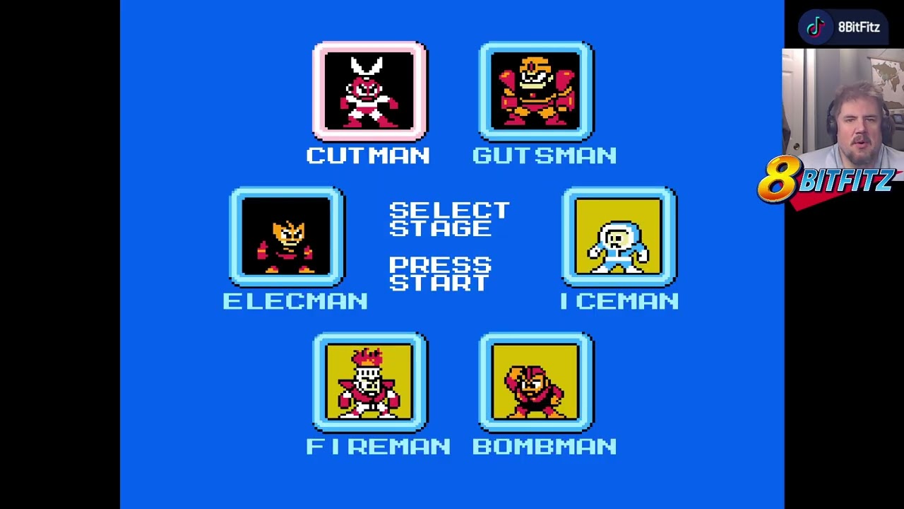 8BitFitz Morning Mega Man! #001