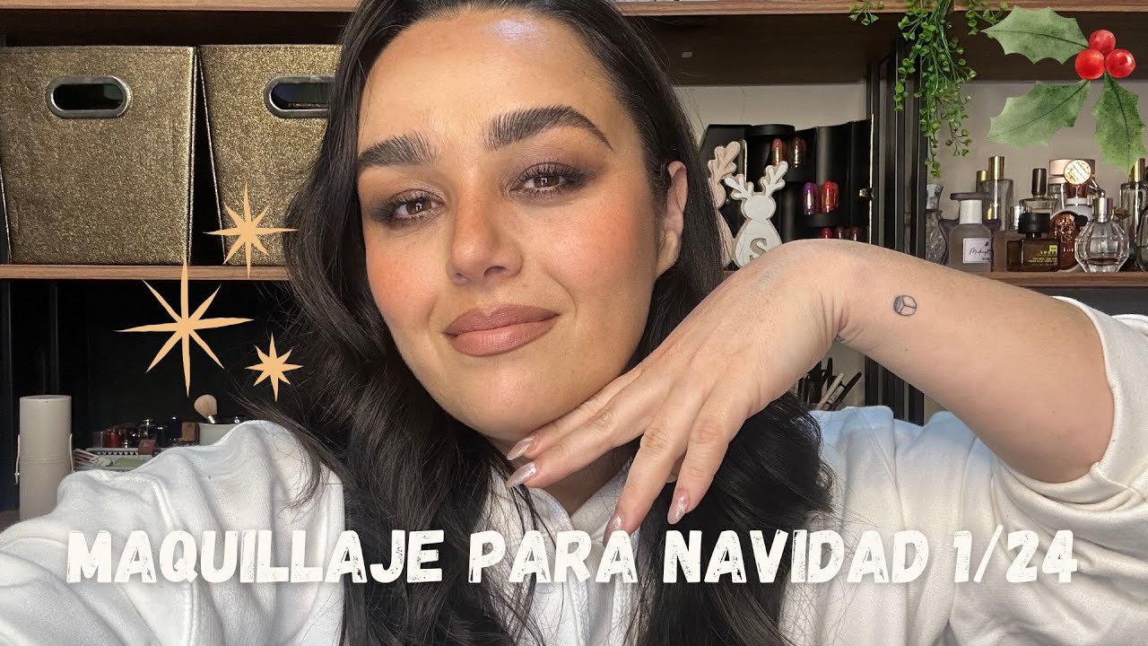 Tutorial de Maquillaje para Navidad 7 de 24 🎄| Monica Makaco