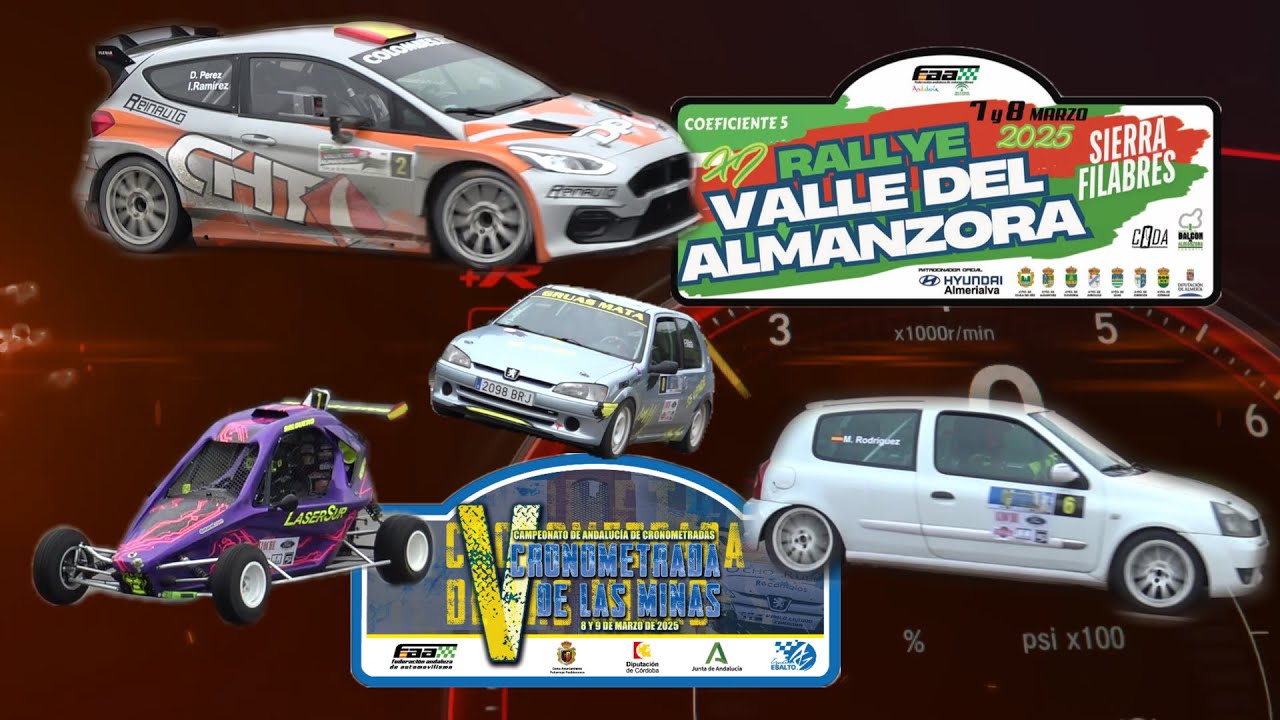 #FAATV 11º RALLYE VALLE DEL ALMANZORA - SIERRA FILABRES + 5º CRONOMETRADA DE LAS MINAS