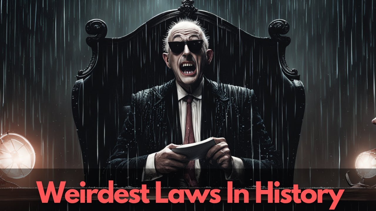 The Strangest Laws in Human History