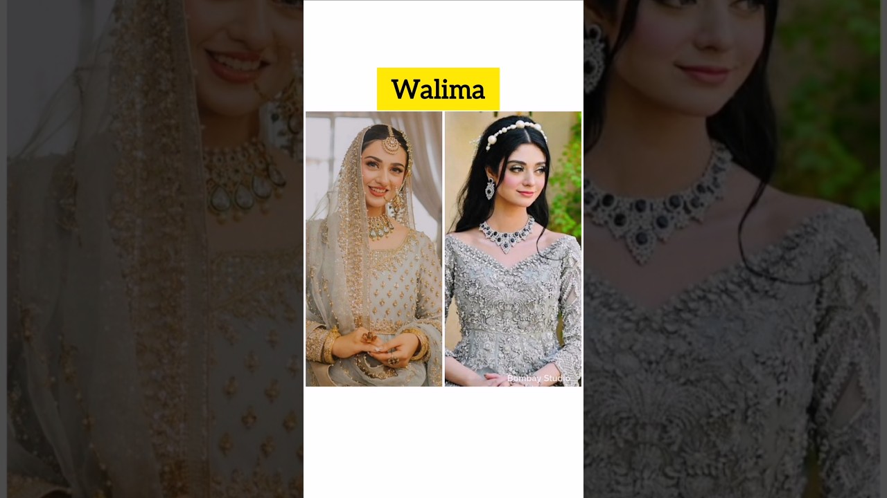 Sara khan 🆚 Noor Khan wedding album #sister #youtubeshorts #shortsfeed #laibakhan #sarakhan #mohra