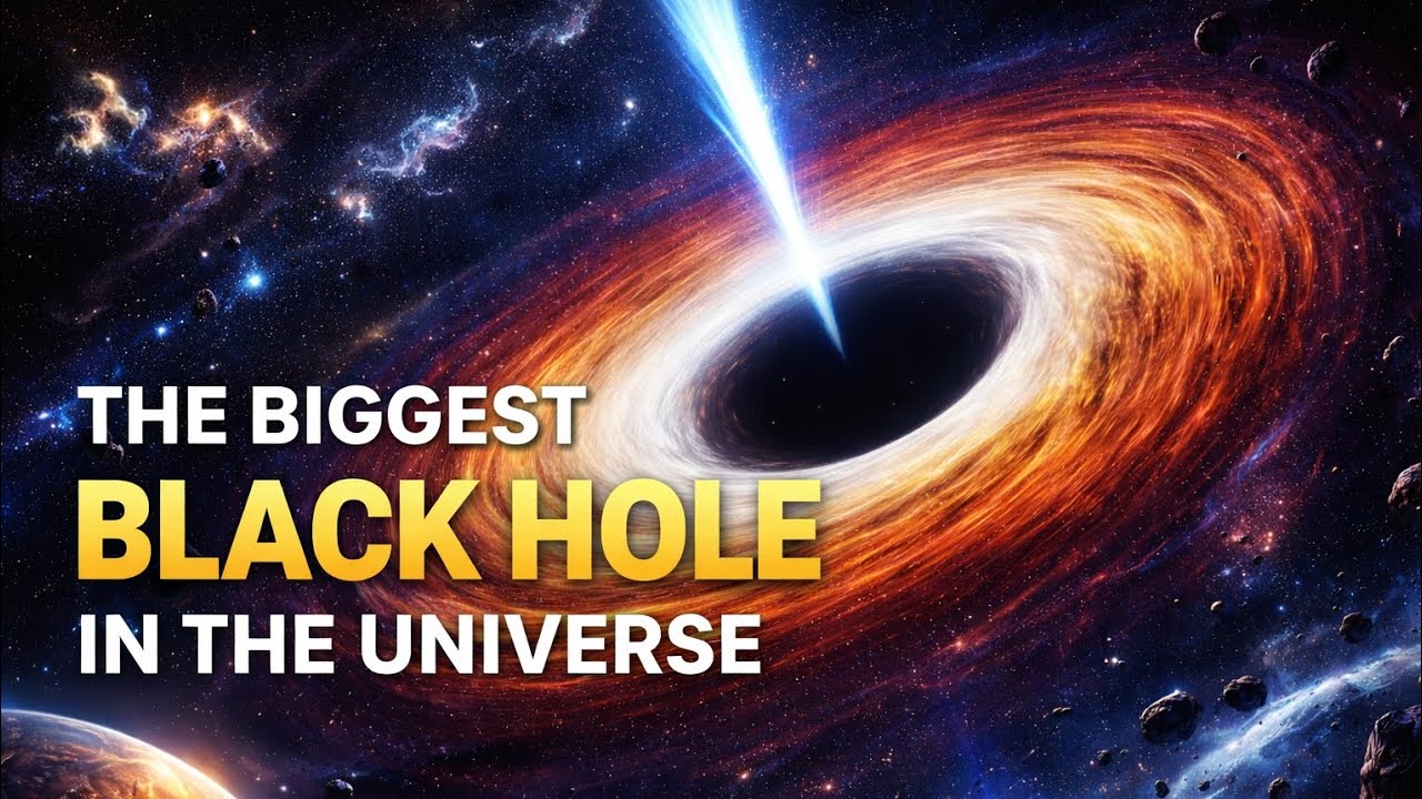 Ton 618—The Biggest Black Hole In The Univers #blackhole