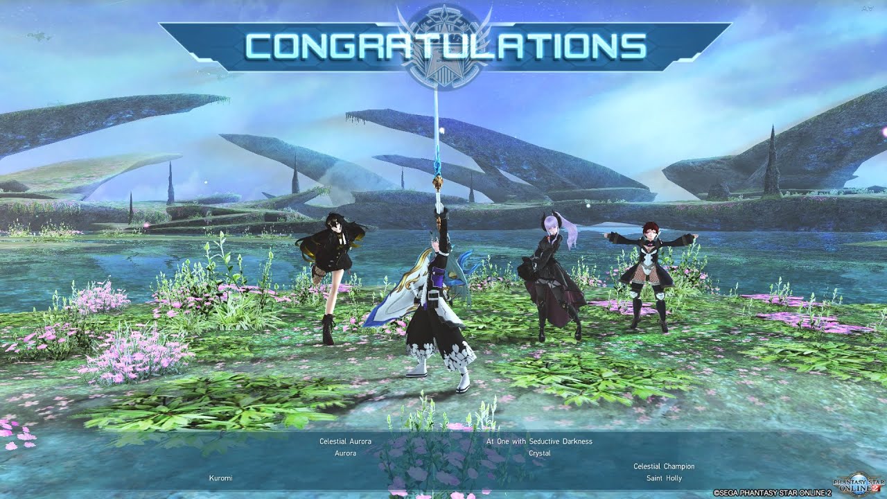 [PSO2] Twisted with Hatred - Level 200 Primordial Darkness